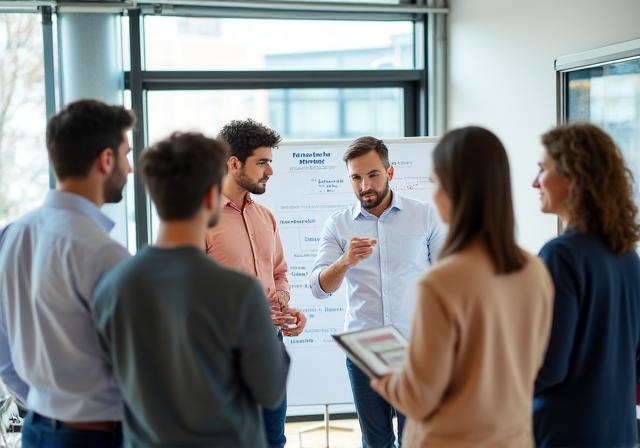 Group session on Dutch workplace culture and communication at AggrateCloud